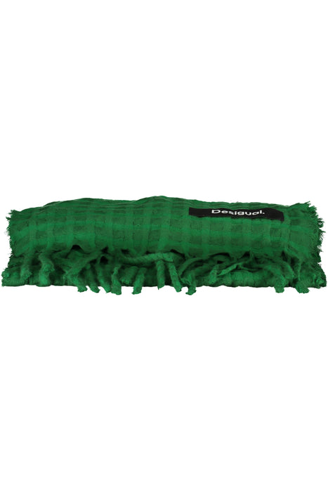 Desigual Green Womens Scarf