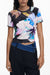Desigual Womens Short-Sleeve T-Shirt Black