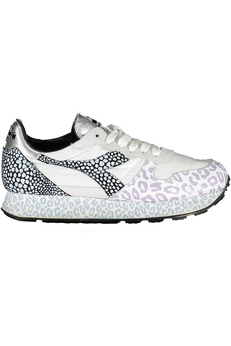 Diadora White Woman Sports Shoes