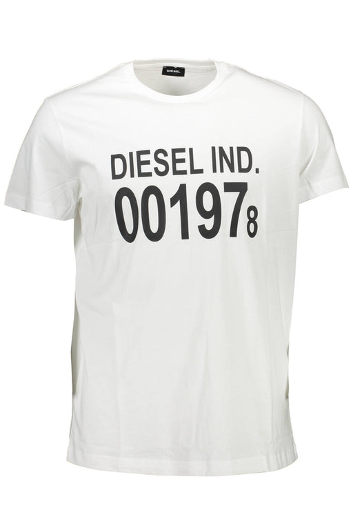 Diesel Short Sleeve T-Shirt Men White