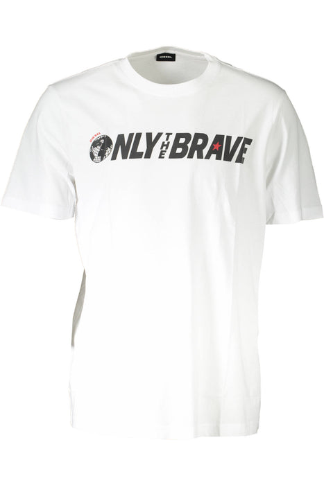 Diesel Short Sleeve T-Shirt Men White