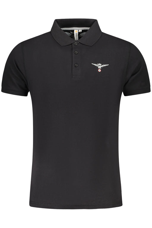 Army 1659 Black Mens Short Sleeve Polo
