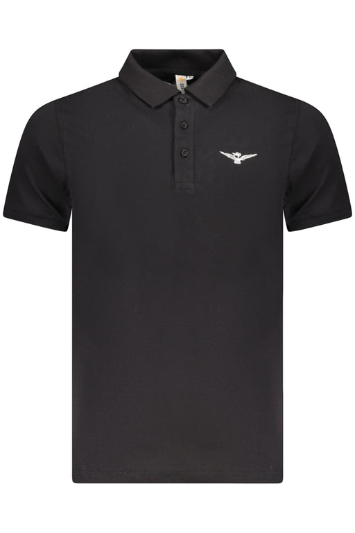 Army 1659 Black Mens Short Sleeve Polo