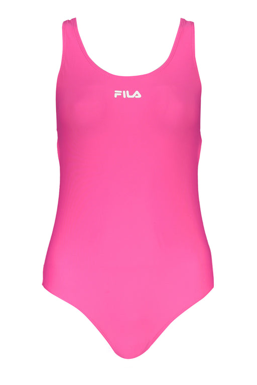 Fila Womens Pink One-Piece Swimsuit