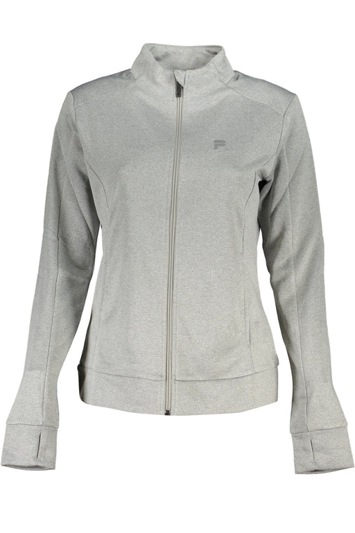 Fila Womens Gray Zip Sweatshirt