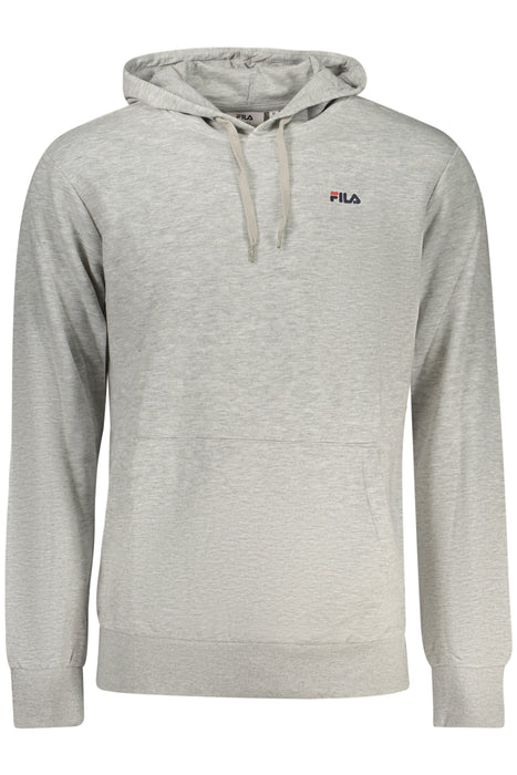 Fila Mens Gray Zip-Up Sweatshirt