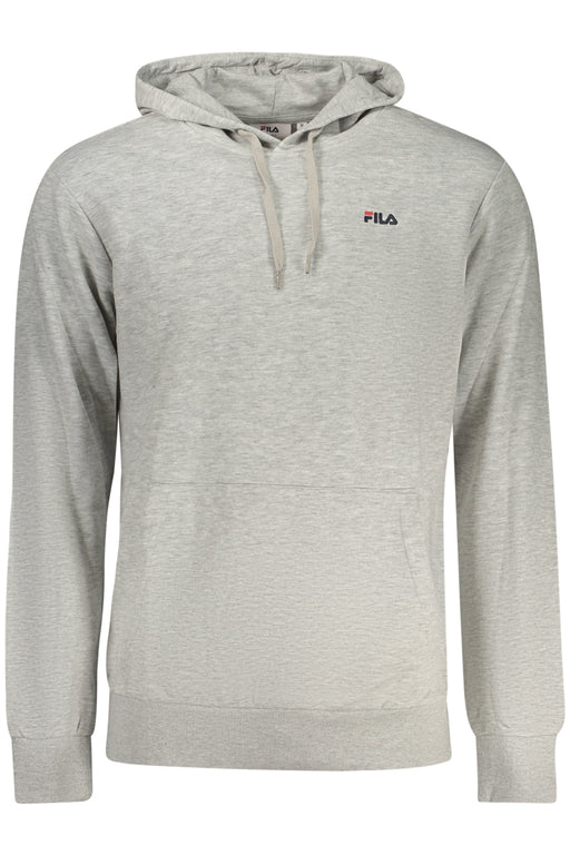 Fila Mens Gray Zip-Up Sweatshirt