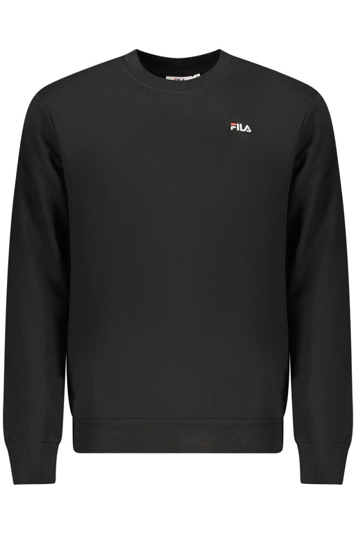 Fila Mens Black Zip-Up Sweatshirt