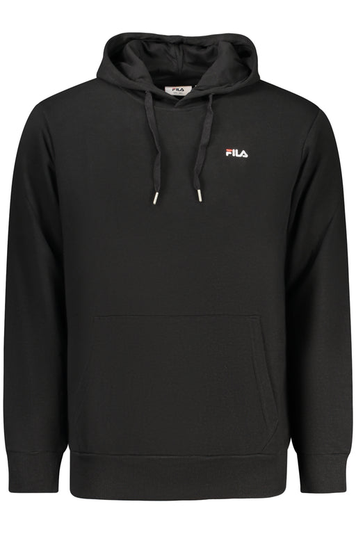 Fila Mens Black Zip-Up Sweatshirt