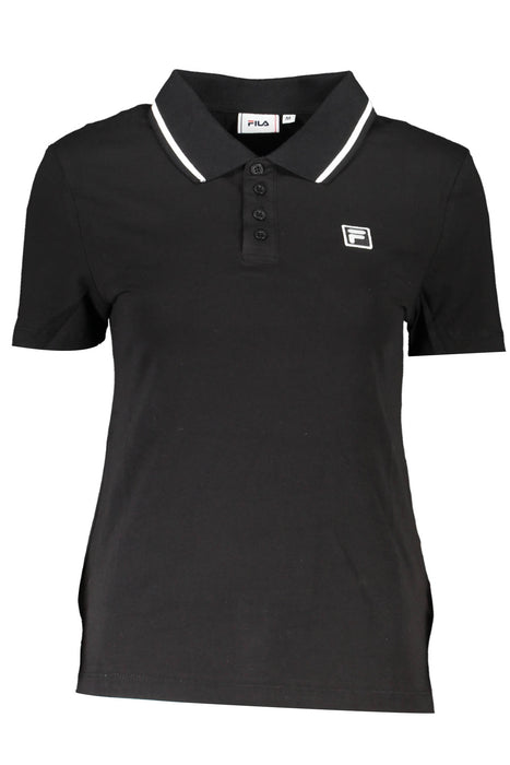 Fila Polo Short Sleeve Woman Black