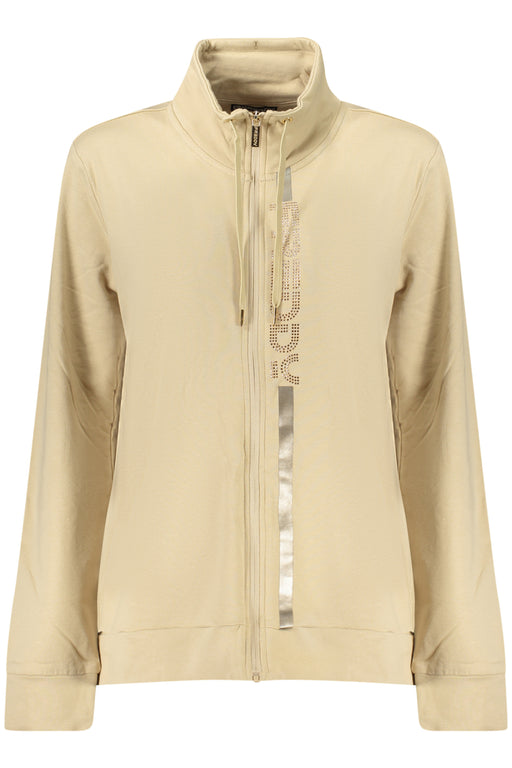Freddy Womens Beige Zip-Up Sweatshirt