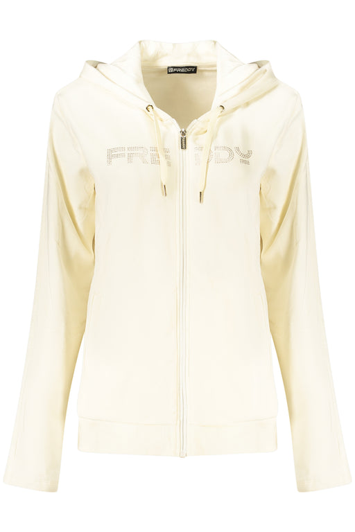 Freddy Womens White Zip-Up Sweatshirt