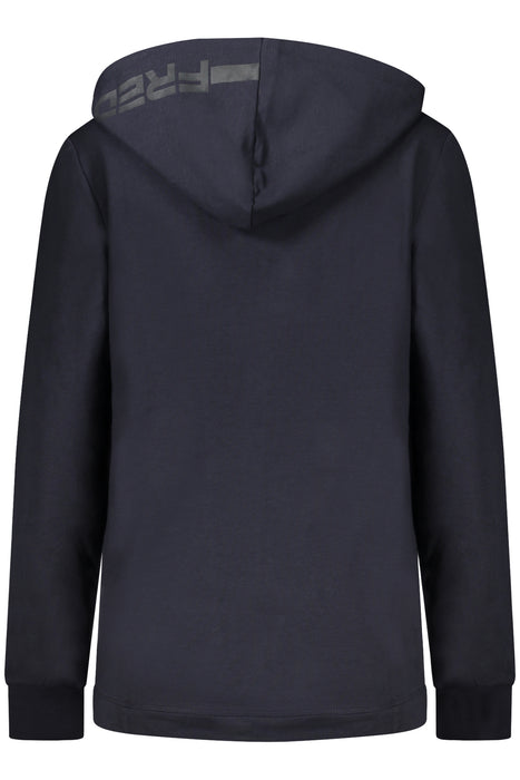 Freddy Womens Blue Zip-Up Sweatshirt