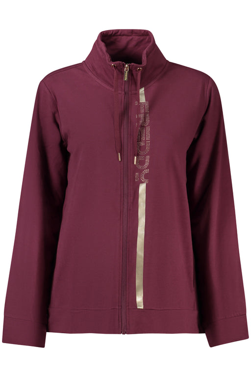 Freddy Womens Purple Zip-Up Sweatshirt