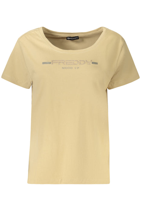 Freddy Womens Short-Sleeve T-Shirt Beige