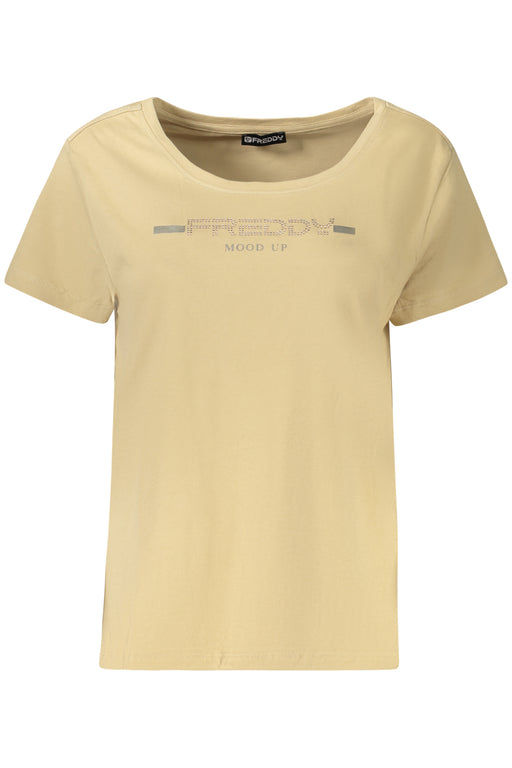 Freddy Womens Short-Sleeve T-Shirt Beige