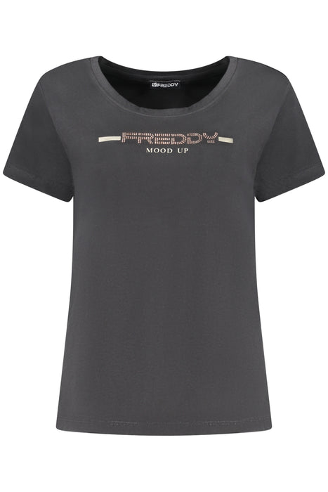 Freddy Womens Short-Sleeve T-Shirt Black