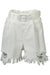 Gaelle Paris White Woman Short Trousers