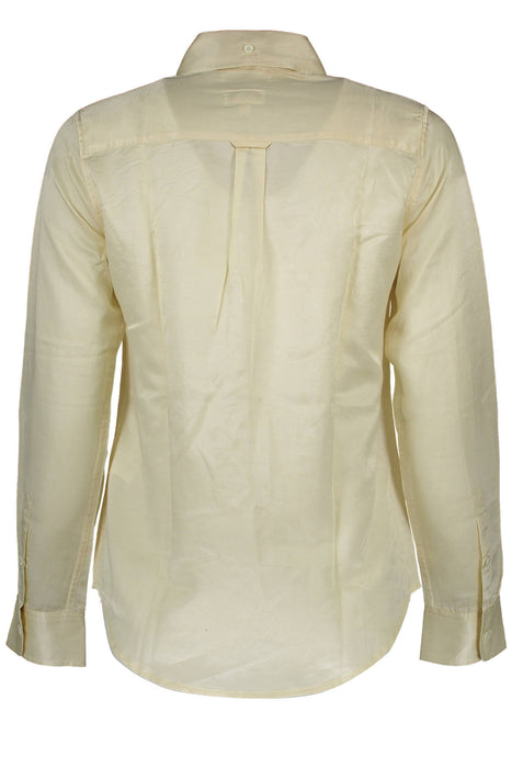 Gant Womens Long Sleeve Beige Shirt