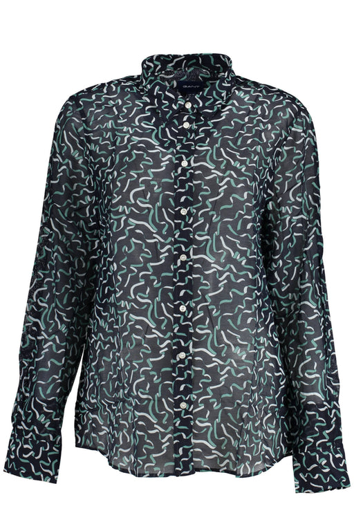 Gant Womens Long Sleeve Shirt Blue