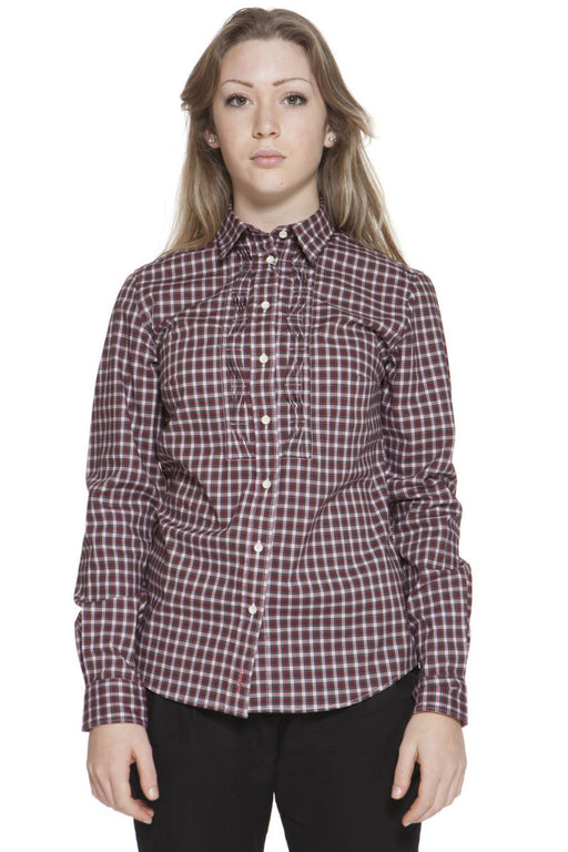Gant Womens Long Sleeve Shirt Red