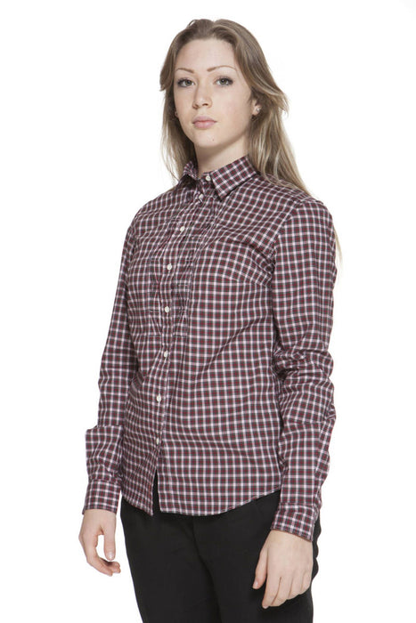Gant Womens Long Sleeve Shirt Red