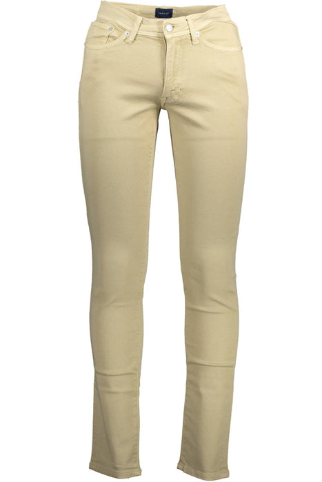 Gant Mens Trousers Beige
