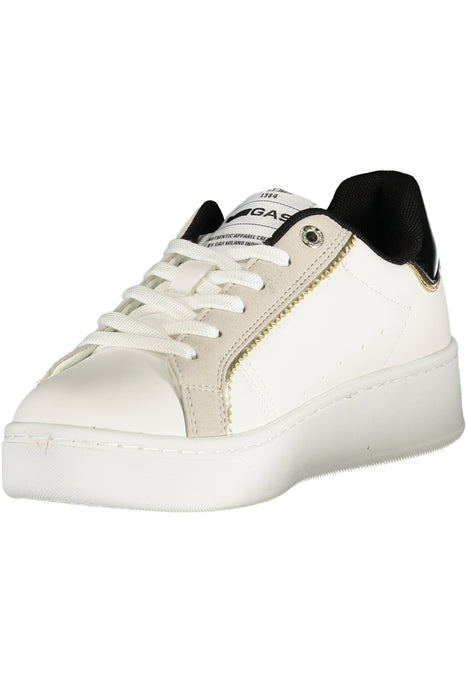 Gas Womens White Sports Shoes