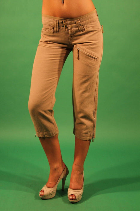 Gas Beige Woman Pinocchietto Pants