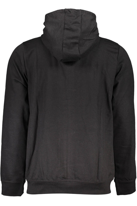 Gian Marco Venturi Mens Black Zip-Up Sweatshirt