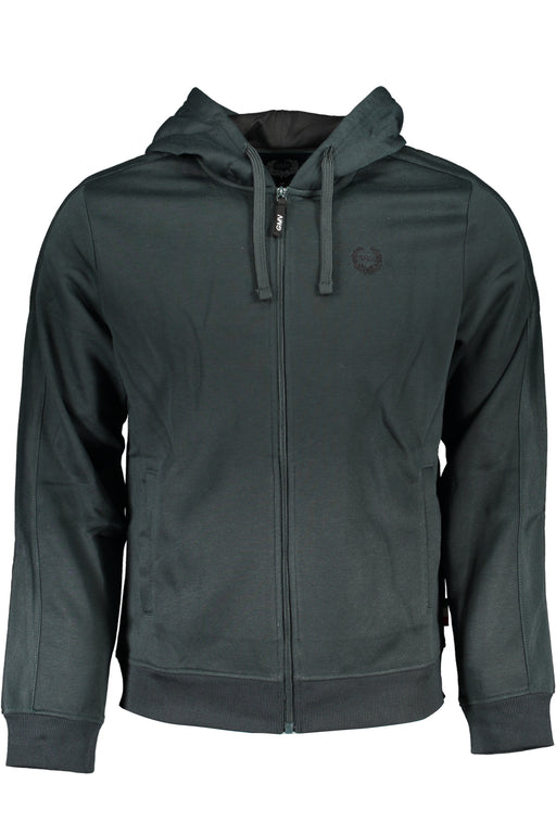 Gian Marco Venturi Mens Green Zip Sweatshirt