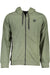 Gian Marco Venturi Mens Zip-Up Sweatshirt Green