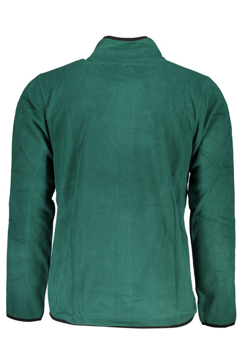 Gian Marco Venturi Mens Green Zip Sweatshirt