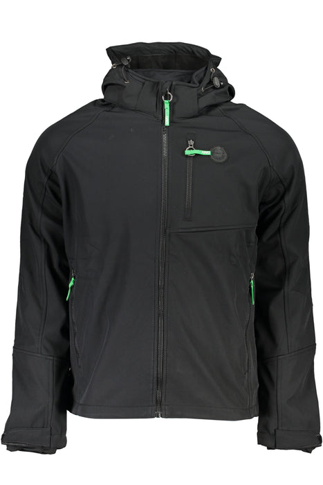 Gian Marco Venturi Mens Black Sports Jacket