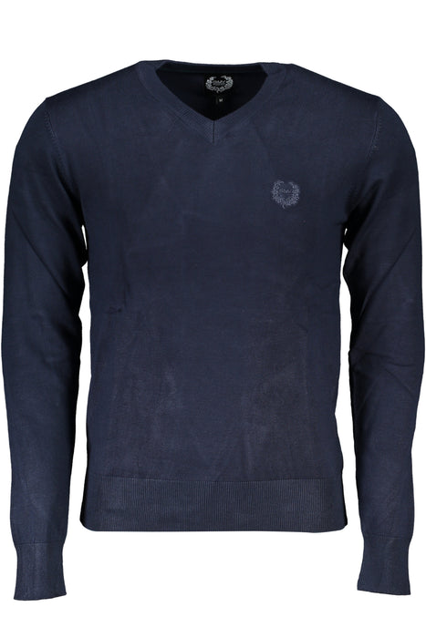 Gian Marco Venturi Mens Blue Sweater