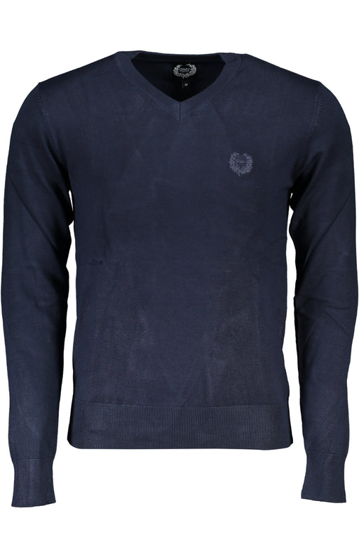 Gian Marco Venturi Mens Blue Sweater