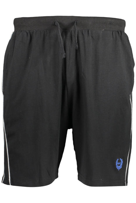 Gian Marco Venturi Mens Black Short Pants