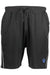Gian Marco Venturi Mens Black Short Pants