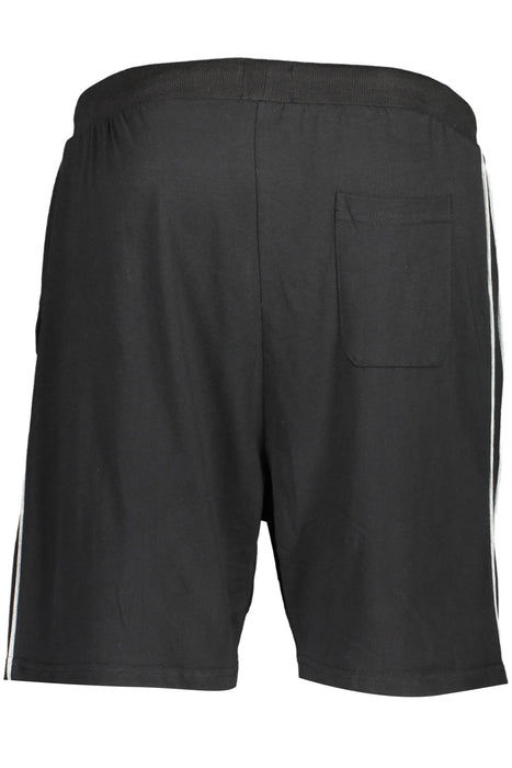 Gian Marco Venturi Mens Black Short Pants