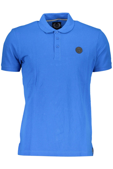 Gian Marco Venturi Mens Short Sleeve Polo Blue