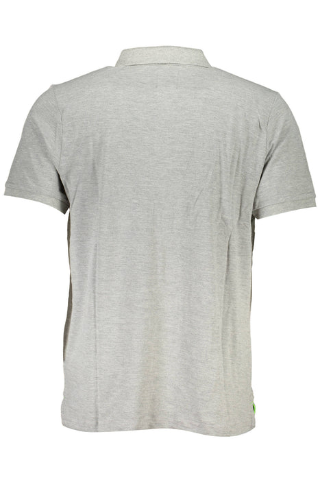 Gian Marco Venturi Polo Short Sleeve Man Gray