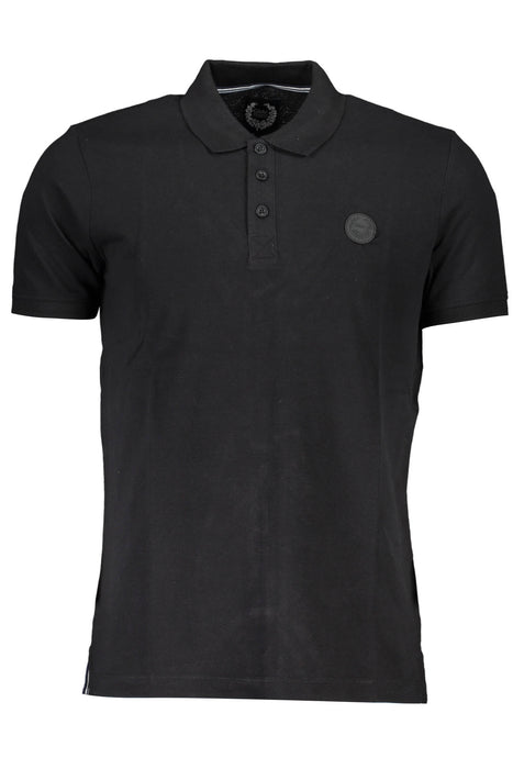 Gian Marco Venturi Mens Short Sleeve Polo Black