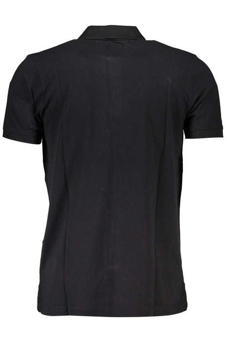 Gian Marco Venturi Mens Short Sleeve Polo Black