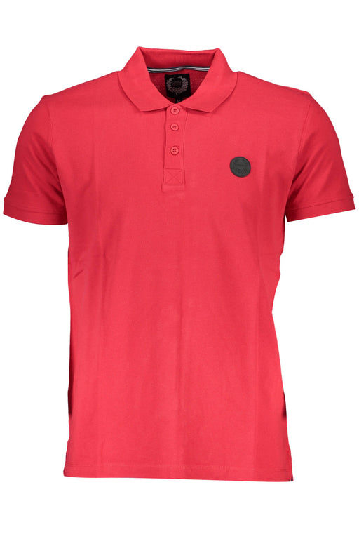Gian Marco Venturi Mens Short Sleeve Polo Shirt Red