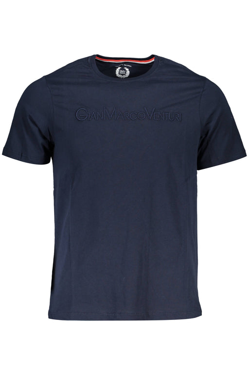 Gian Marco Venturi Mens Short Sleeve T-Shirt Blue
