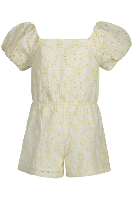 Guess Jeans Short Dress Girl Yellow