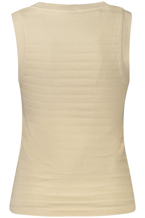 Guess Jeans Womens Tank Top Beige