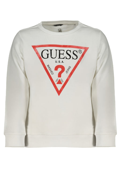 Guess Jeans Sweatshirt Without Zip For Children White