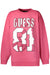 Guess Jeans Sweatshirt Without Zip Child Red