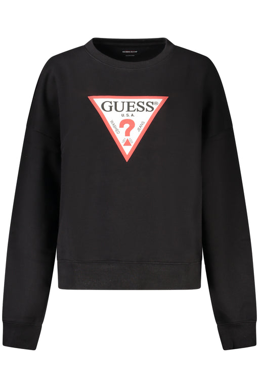 Guess Jeans Sweatshirt Without Zip Women Black